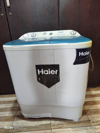 haier washing machine twin tub semiautomatic capacity 8kg