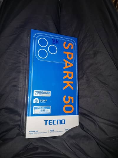 Tecno spark 50 6/128 dabba pack ha