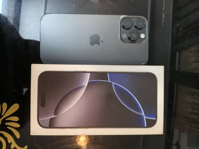 Apple iPhone 16 Pro Max  256 Gb 4 month Sim time