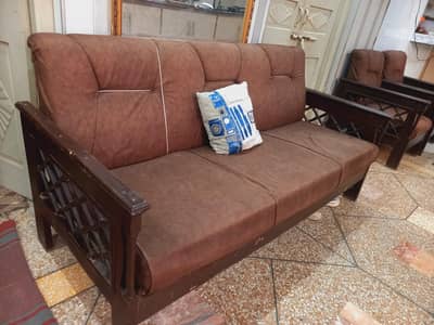 Wood sofa