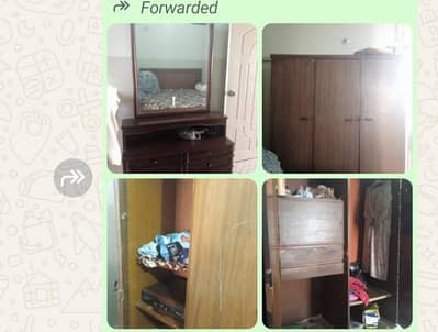3 Door Cupboard and Dressing Table