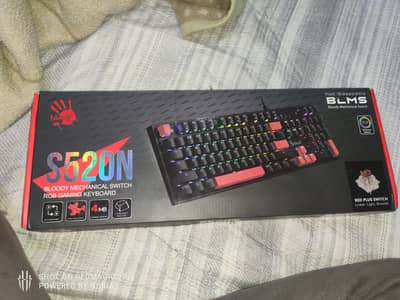 Bloody mechanical keyboard S520N NEW
