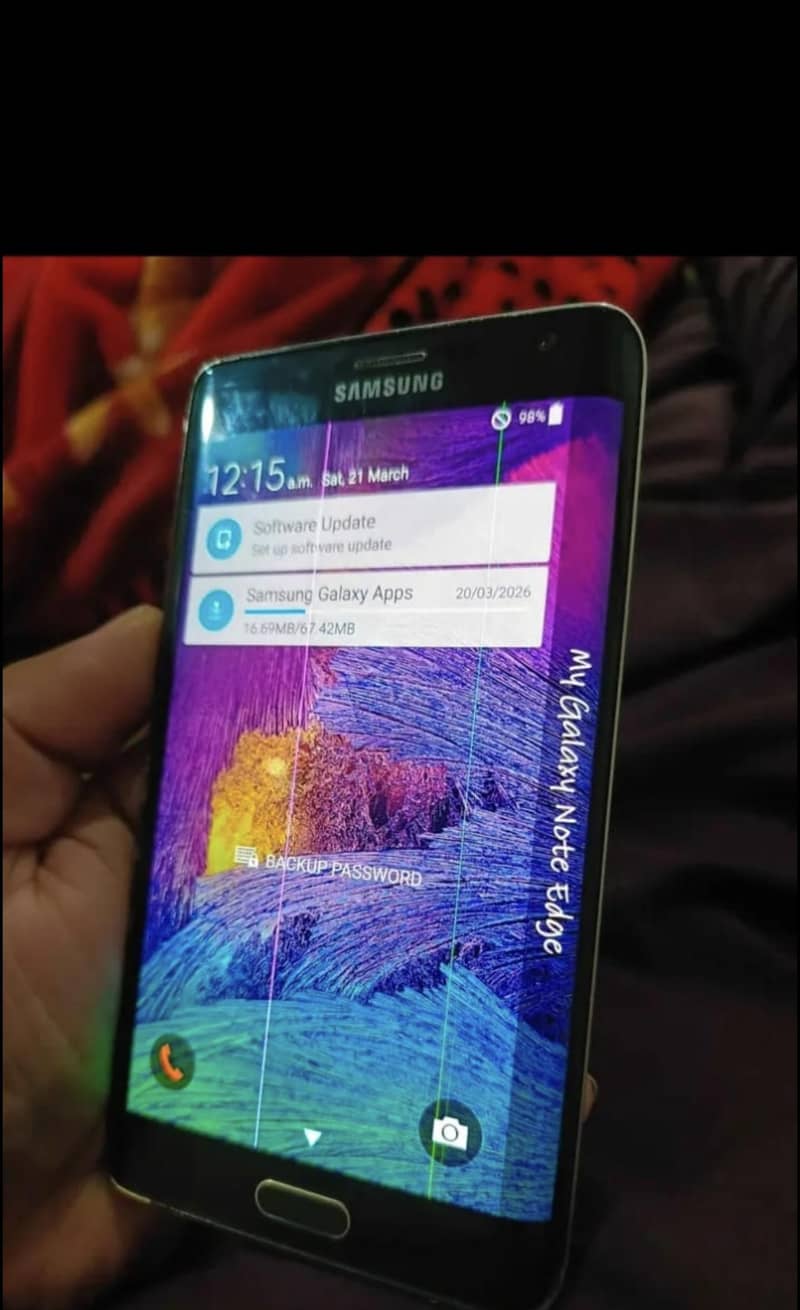 Samsung Mobile Note Edge 1