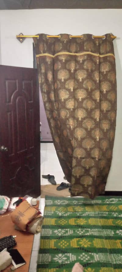 Title: 7 New Brown Designer Curtains