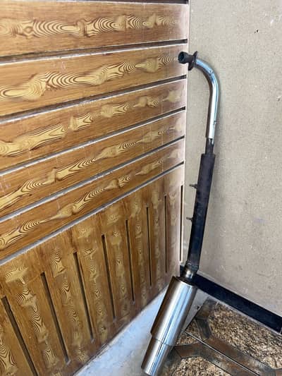 Honda CD 70 /Genuine Silencer Exhaust _Full Chrome _ Good Condition.