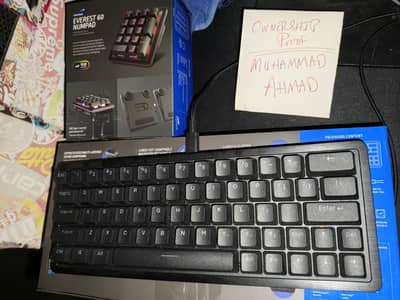 Mountain Everest 60 Keyboard with Numpad Gaming Mechanical Keyboard