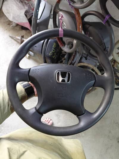 honda civic 2005 model original japanase black color steering forsale