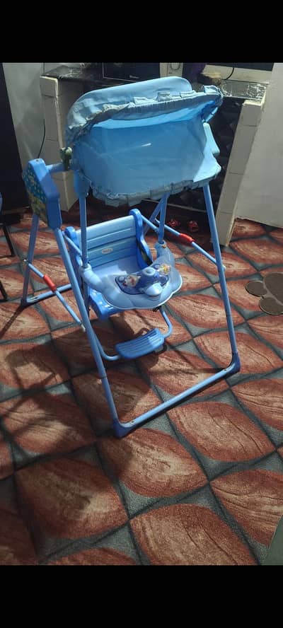Baby swing walker chair
