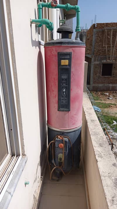 Gas geyser available for sale, very less used