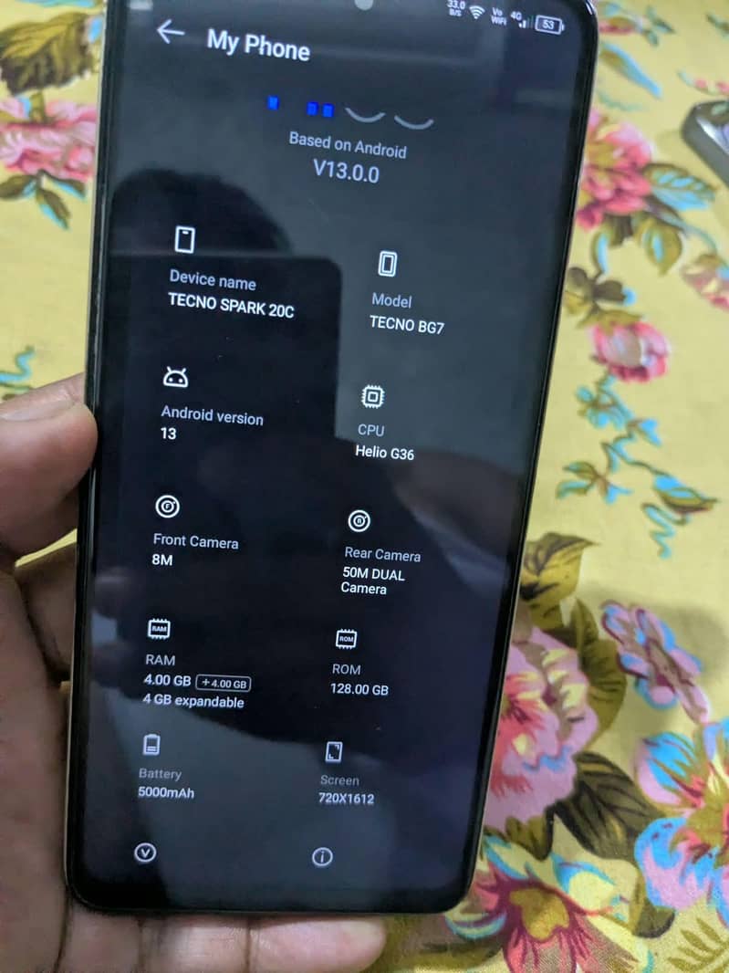 Tecno Spark 20C 0