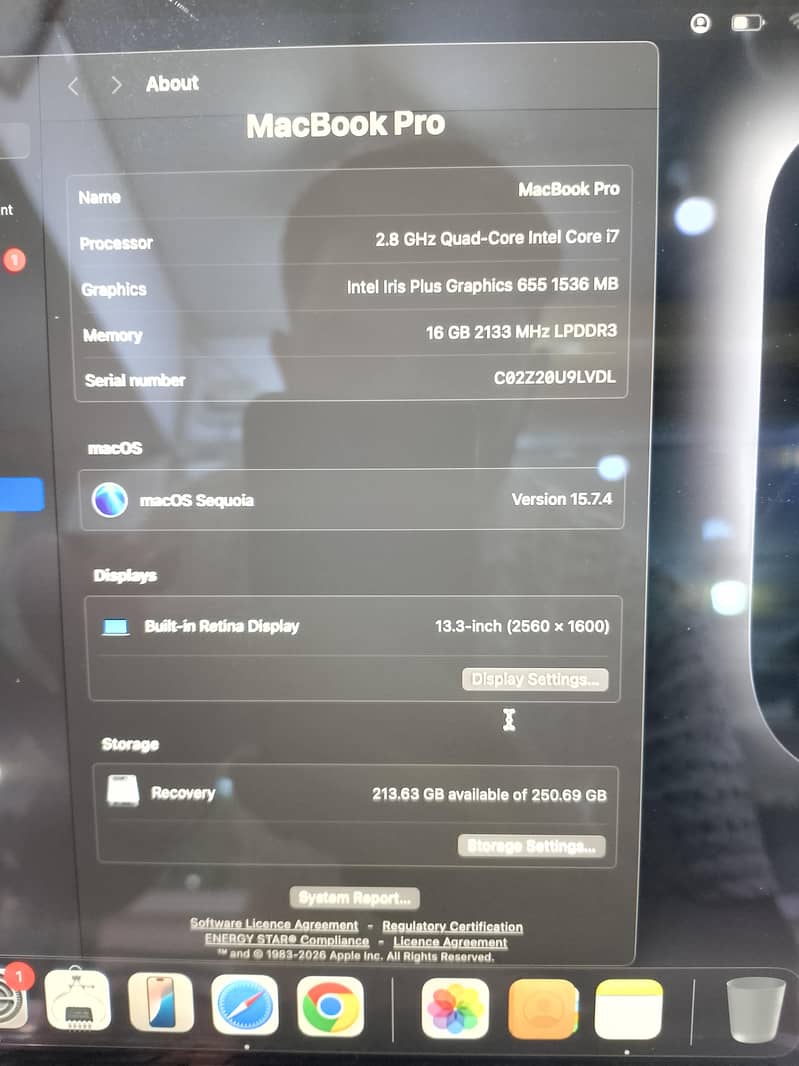 Macbook pro 2019 4