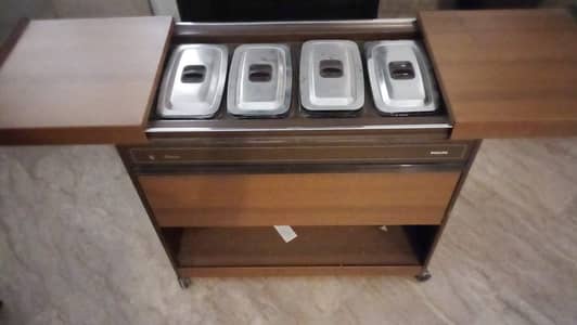Kitchen Trolley with Hot Plate for Sale