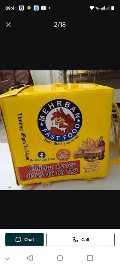 food delivery bags all types hot and cold