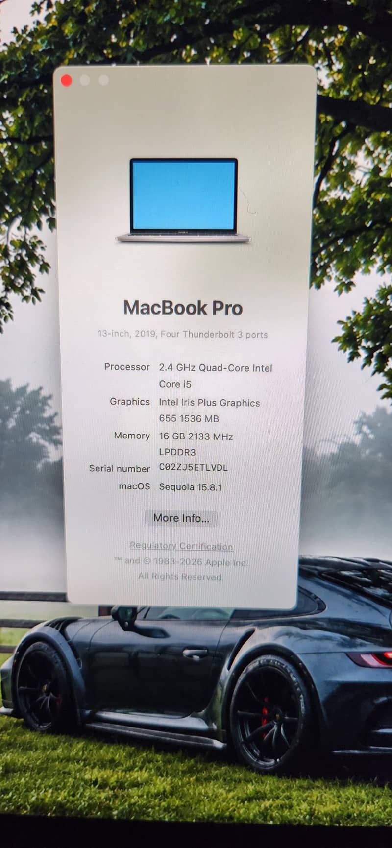 macbook pro 2019 6