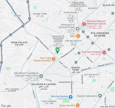 1 Kanal Residential Plot in Wapda Town Phase 2 N1 Block - 50 x 90 on 30 Ft Road