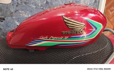 original fuel tank CD70 2017