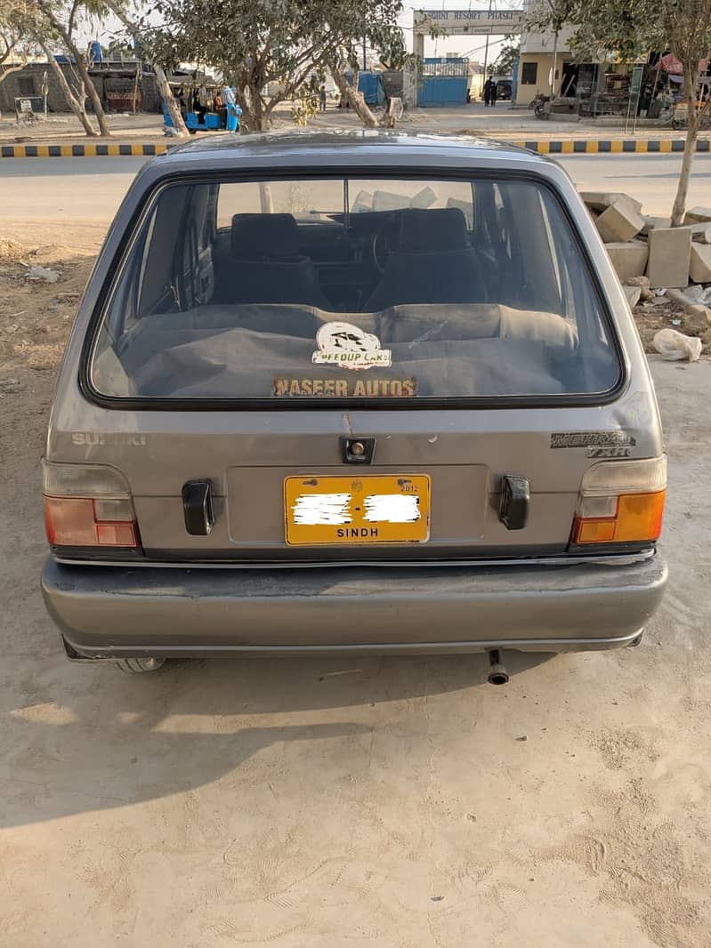 Suzuki Mehran VX 2012 6