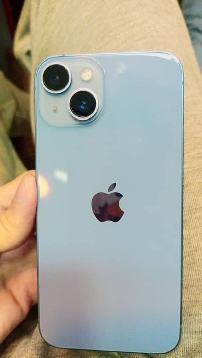 iPhone 14 jv Sky Blue 128gb 10/10
