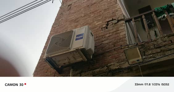 Haier 1.5 ton inverter Ac-used, good condition