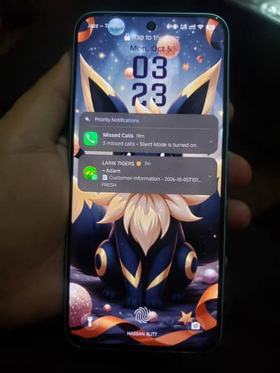 Infinix hote 60 pro with box and charge condition 10/9.8 no issue