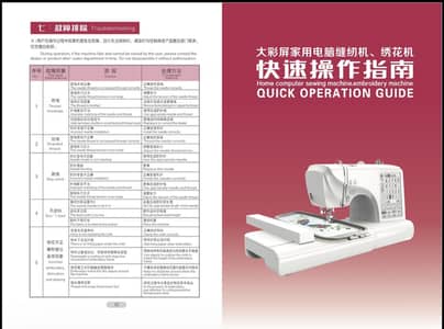 Computerised Embroidery machine