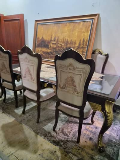Dining table  - 8 seater dining table - Luxury sheesham Dining Table