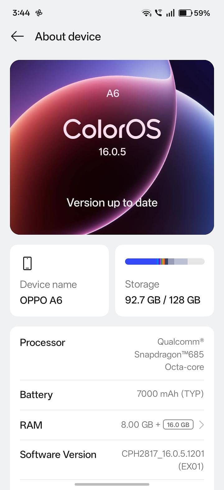 OPPO A6 4