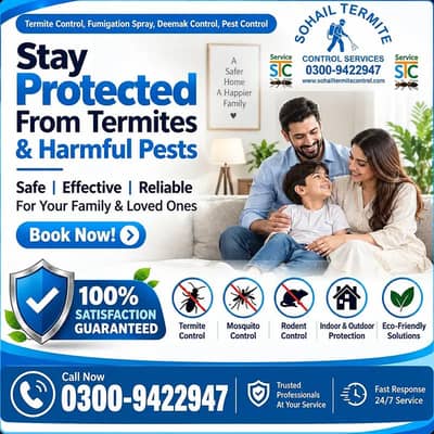 Pest Control, Fumigation Services ,Termite Control Deemak Control