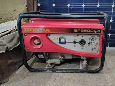 Honda Original 2.5 KV Generator Petrol & Gas All Okay