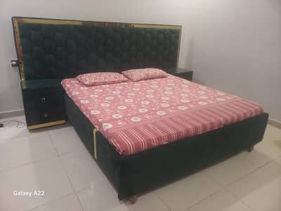 Brand new Bed set with dressing table two side tables or mattress