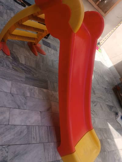 Kids Plastic Slide with 3 Step Ladder | Baby Slide | Kids Climber