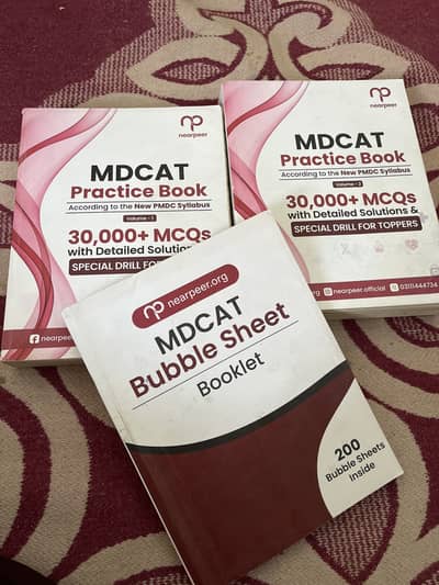 Mdcat near-peer practice books