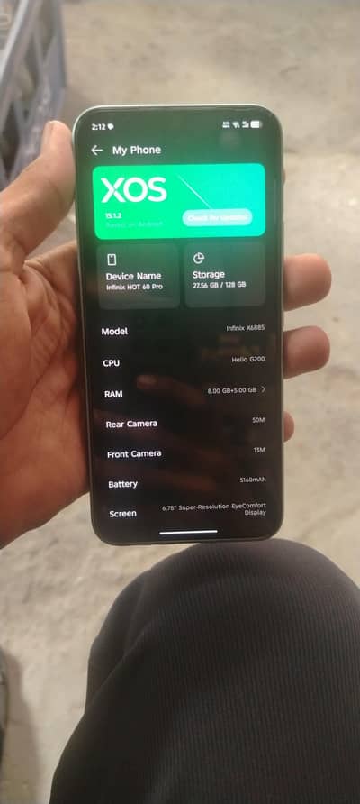 Infinix Hot 60 pro