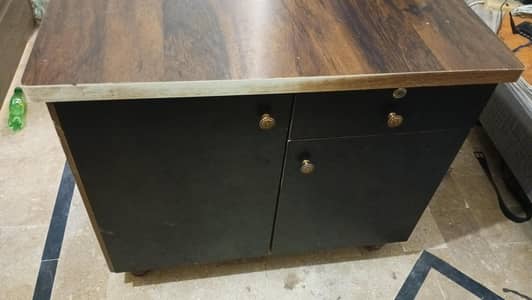wooden table