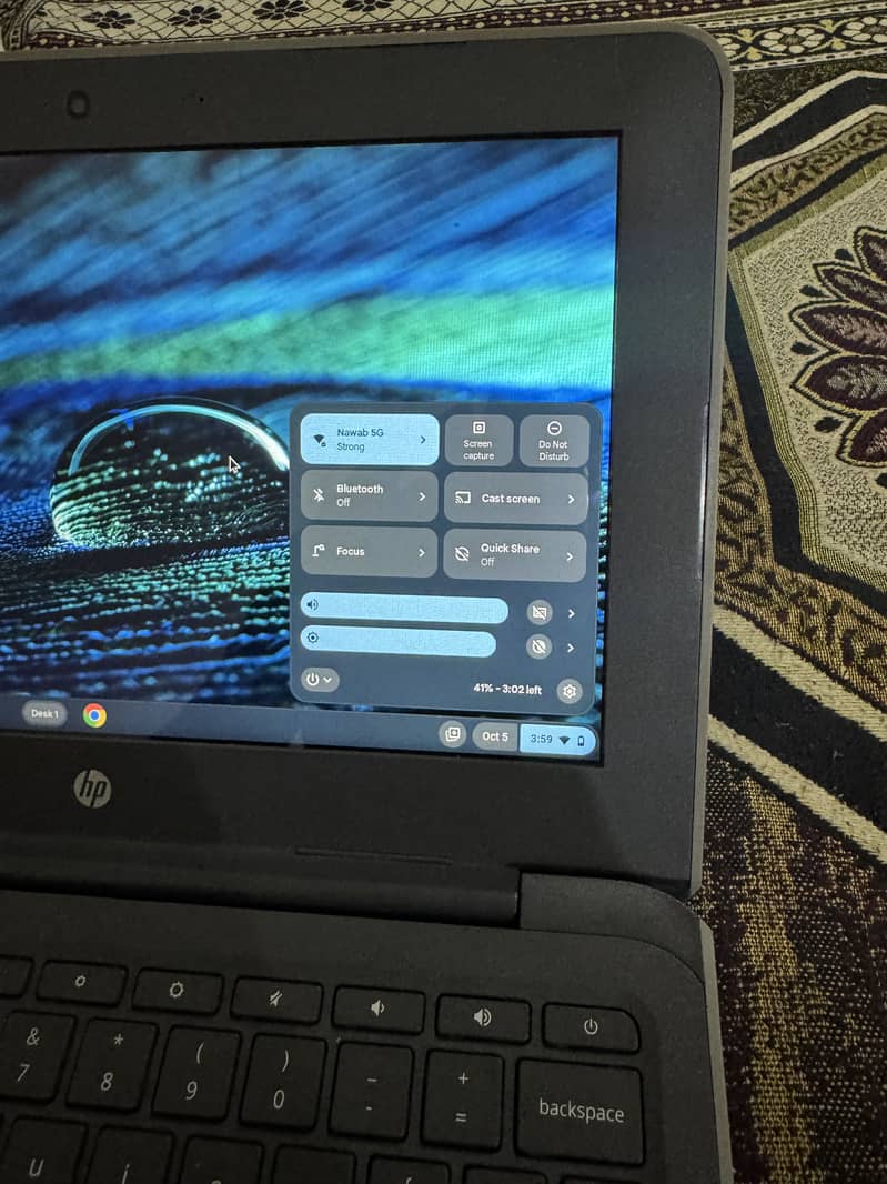 HP chrome-book Touch screen 2