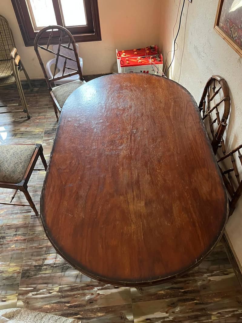 Dining table and chairs 2