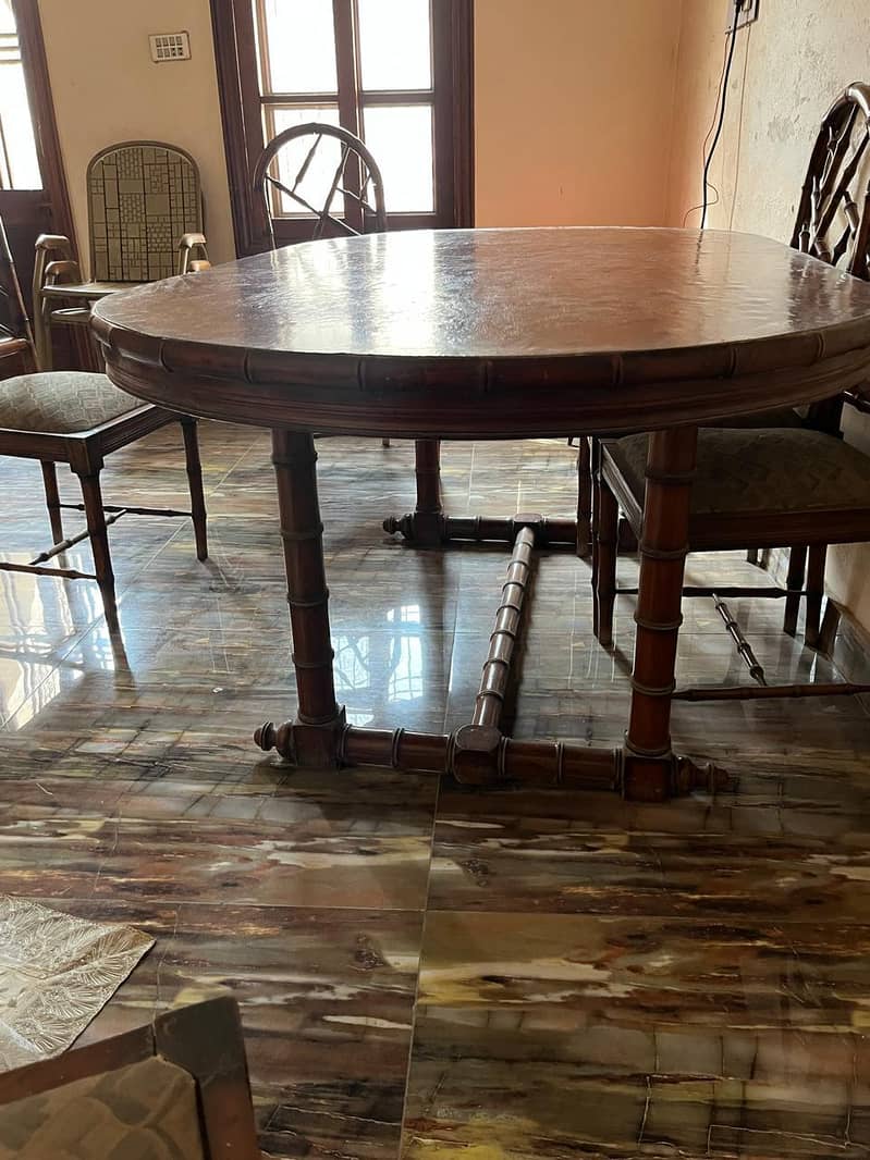Dining table and chairs 3