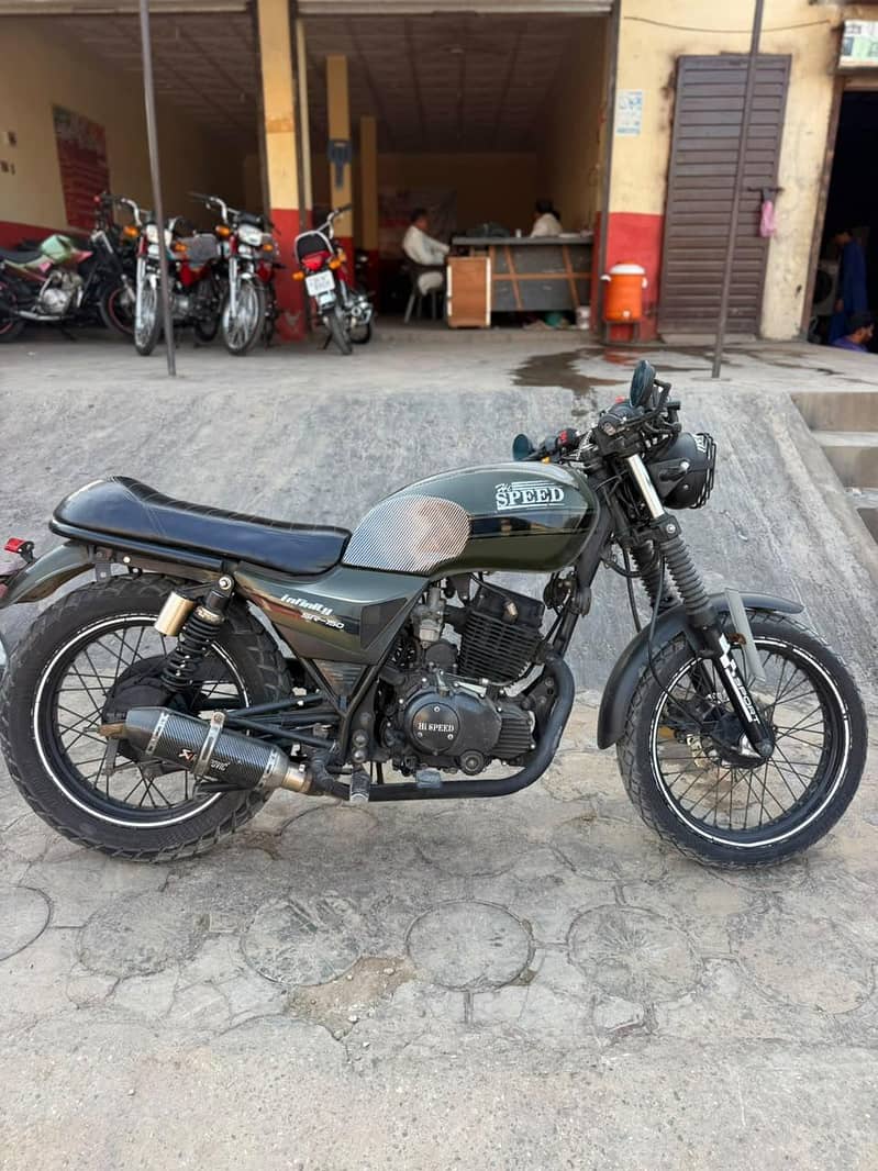 infinity 150cc Hi speed 0