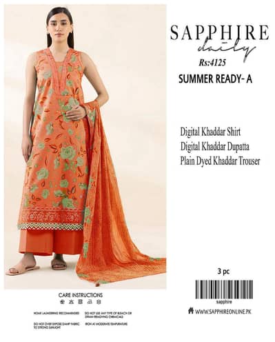 Winter collection 3PCS Suit In - KHADDAR Multiple Brands