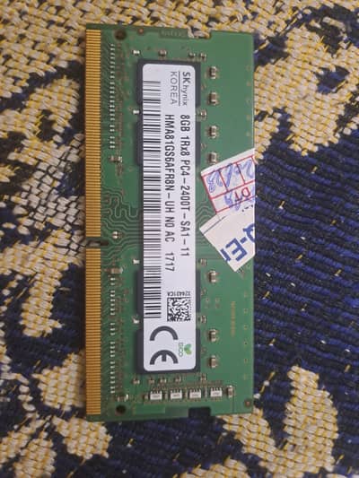 8 GB RAM DDR 4