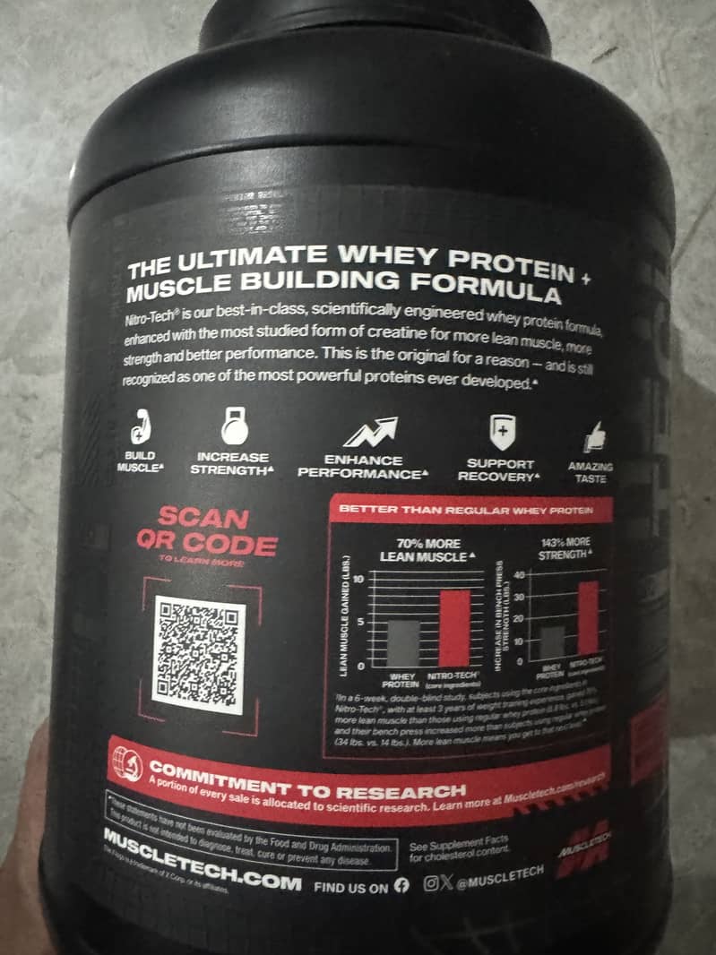 Nitro tech whey protein 2