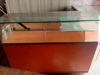 Shop Counter Showcase for Sale | Glass Display Counter | Sheet Base