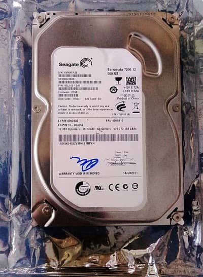 Hard drive 500GB