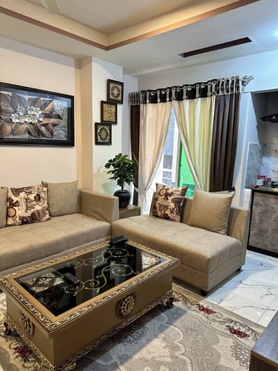 2 bedrooms apartment fully luxury furnished available for rent location E-11 Islamabad
