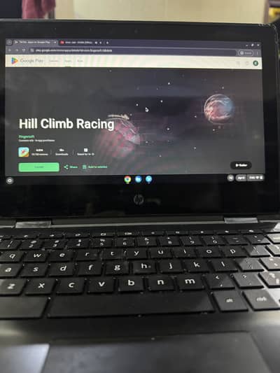 Chromebook touch panel