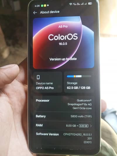 OPPO A5 pro