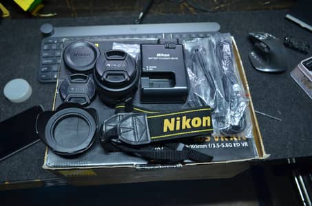 Nikon D7000 with 18-55mm and 50mm lens