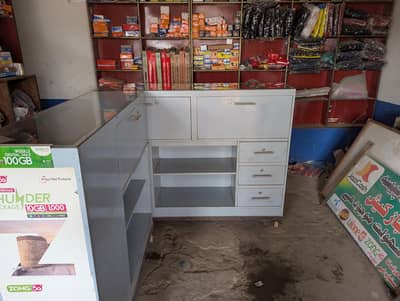 Mobile shop counter/ L shape counter