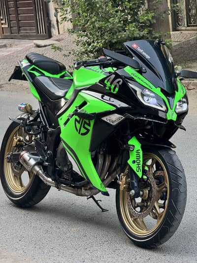 Kawasaki zx10r swap engine replica