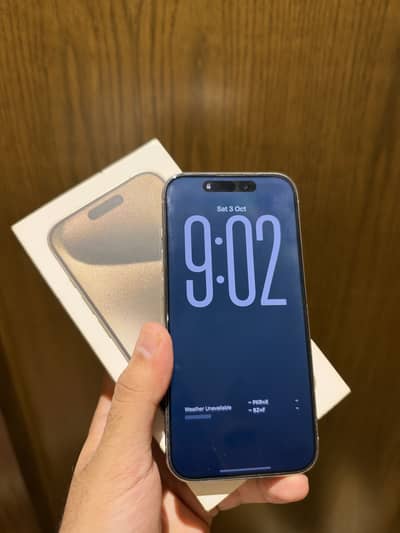 Apple iPhone 15 Pro 256 Gb PTA Approved with Box